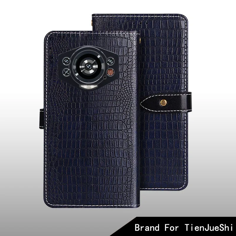 Для Doogee S Cyber Pro чехол-книжка с крокодиловым узором кожаный чехол для слоты карт