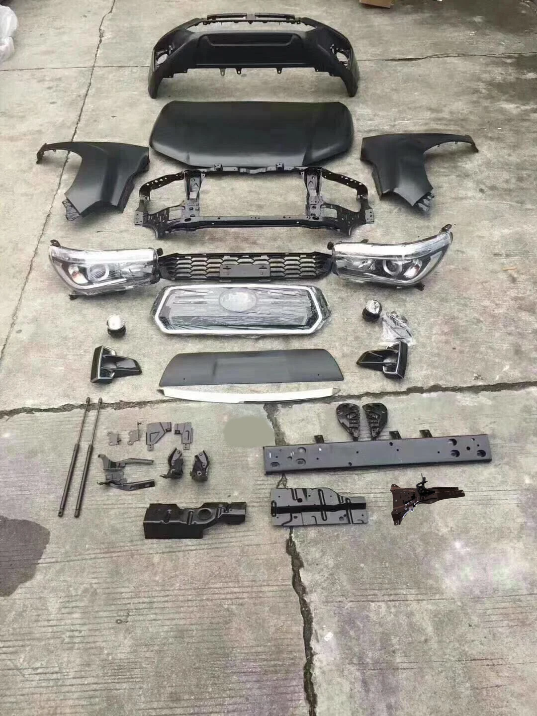 Для комплектов кузова автомобиля facelift для toyota hilux Vigo 2005-2015 Rocco 2018 |