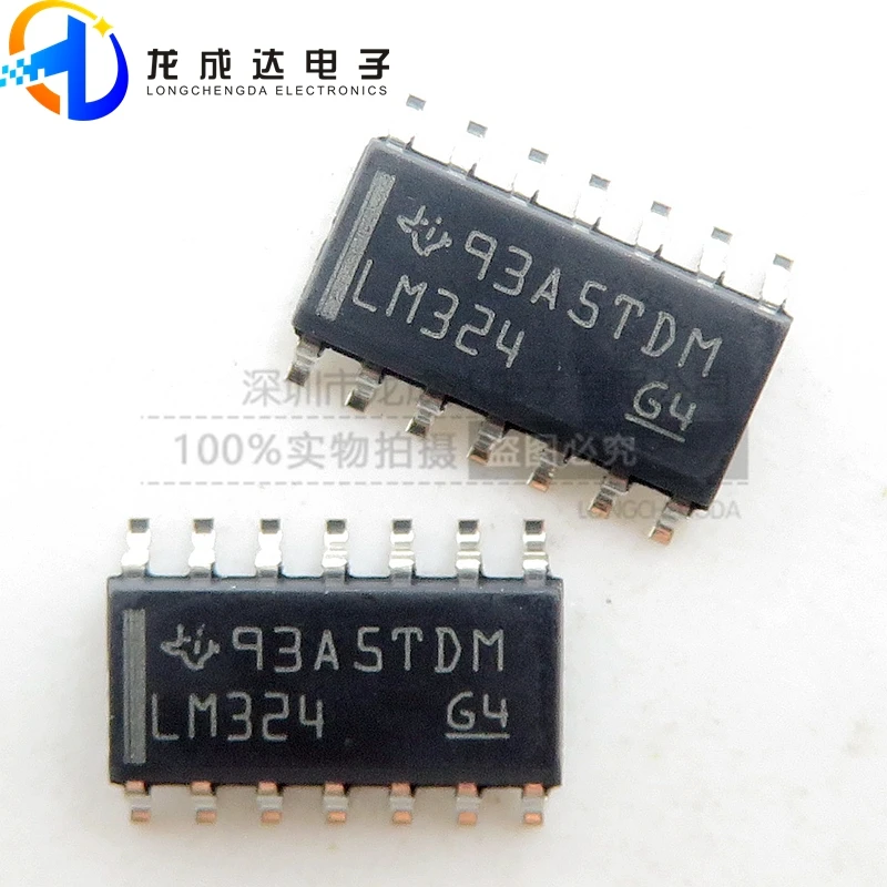 

20 шт. Оригинальный Новый LM324 LM324DR SOP14 чип операционного усилителя