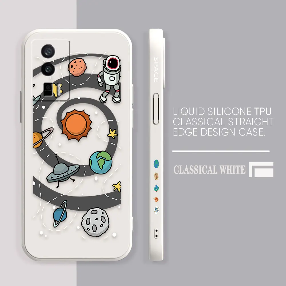 Case For Redmi K60E K60 K50 K40S K40 K30 K20 12C 10C 9A 9 8 10X 10A 10 Pro 4G 5G Gaming Case Fundas Shell Space Astronaut GALAXY
