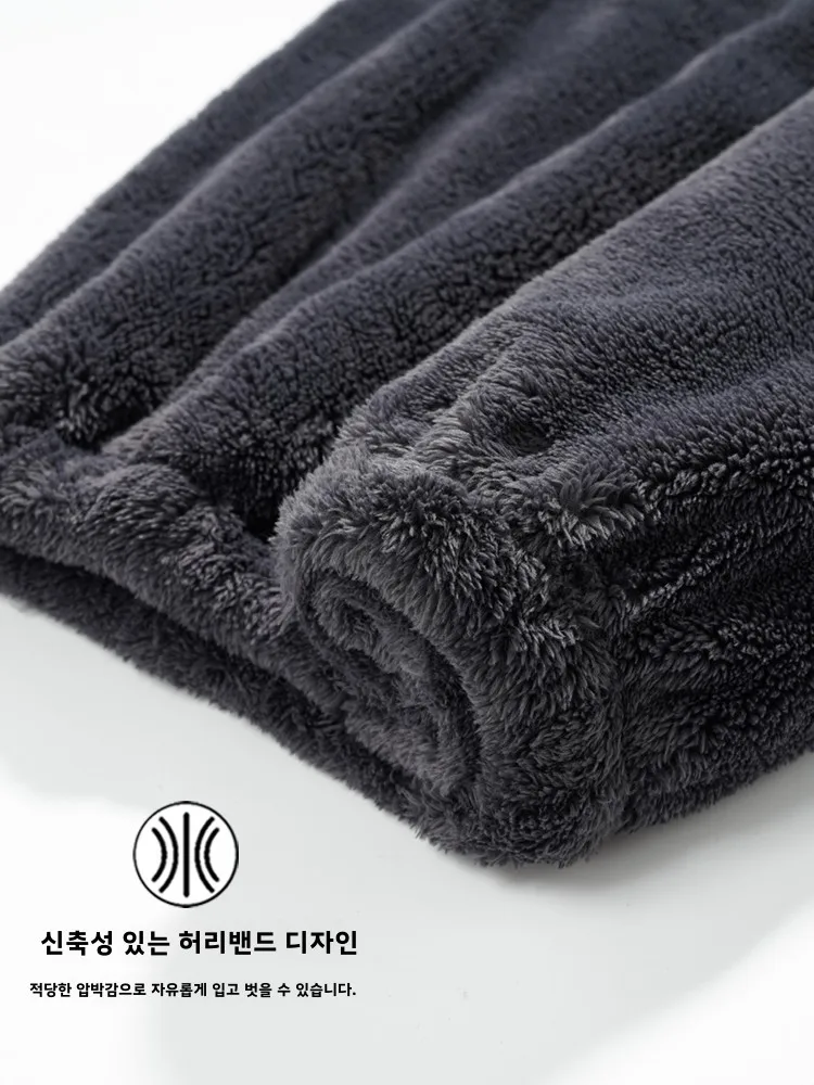 Langsha Пижамы мужские осенне-зимние фланелевые утолщенные теплые можно носить на