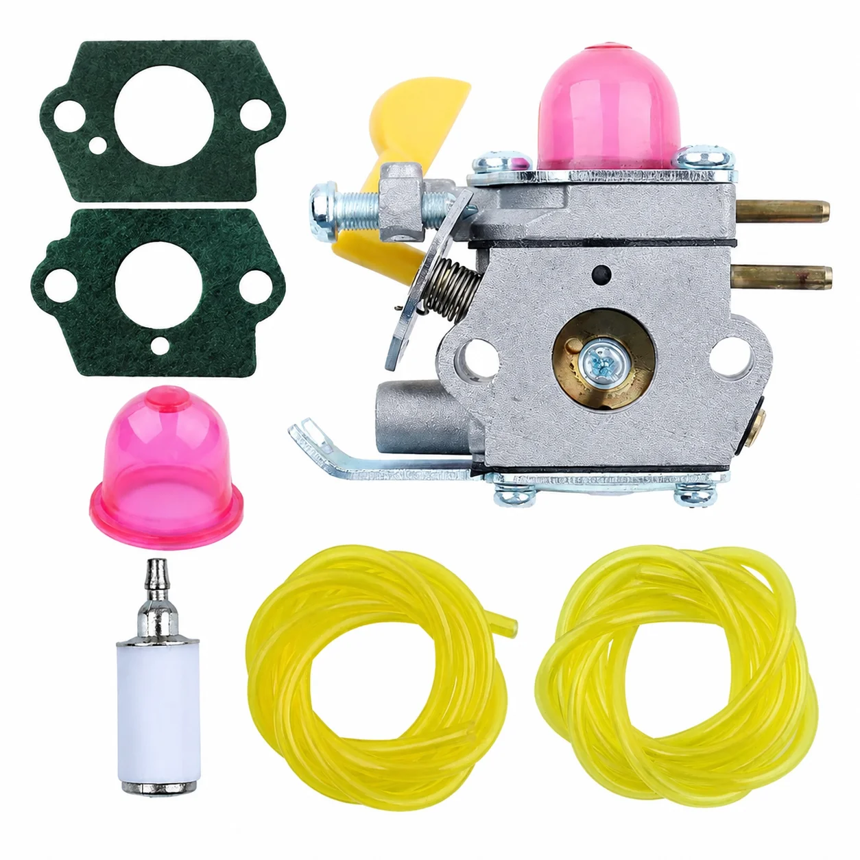 Фото Комплект карбюратора для Jonsered GT-2124C Partner B250 B L Type 2 Colibri II S XS 530071822, комплект для настройки, запасные части для триммера №1