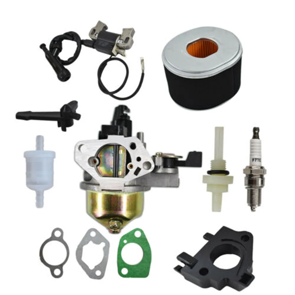 

Carburetor With Gignition Coil Spark Plug And Air Filter Kits For Honda GX390 13HP Lawn Mower Outdoor Yard Gardening Power Tools