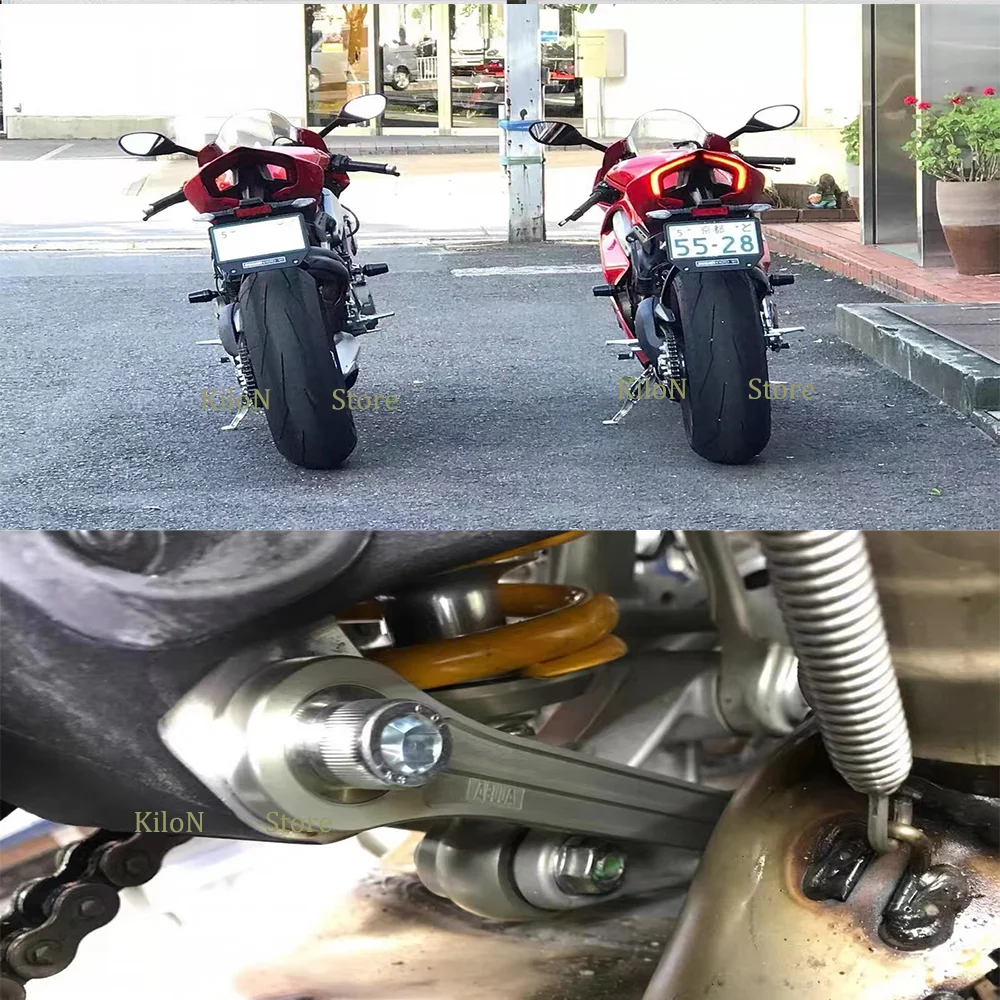 

Dog bone lower code lower seat high aluminum CNC lower connecting rod sleeve for Ducati PanigaleV4/4S Street Fighter V4