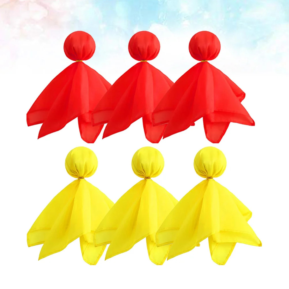 

Флаг футбольного штрафа, 6 шт., флаги для футбольного судьи, спортивный комплект фанатов, спортивный флаг