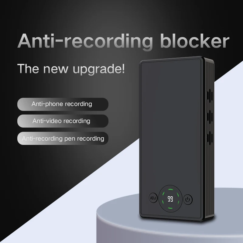 AntirecordingsuppressorPortableantimobilephonerecorderAntispying Conference room Anti eavesdropping call privacy protector