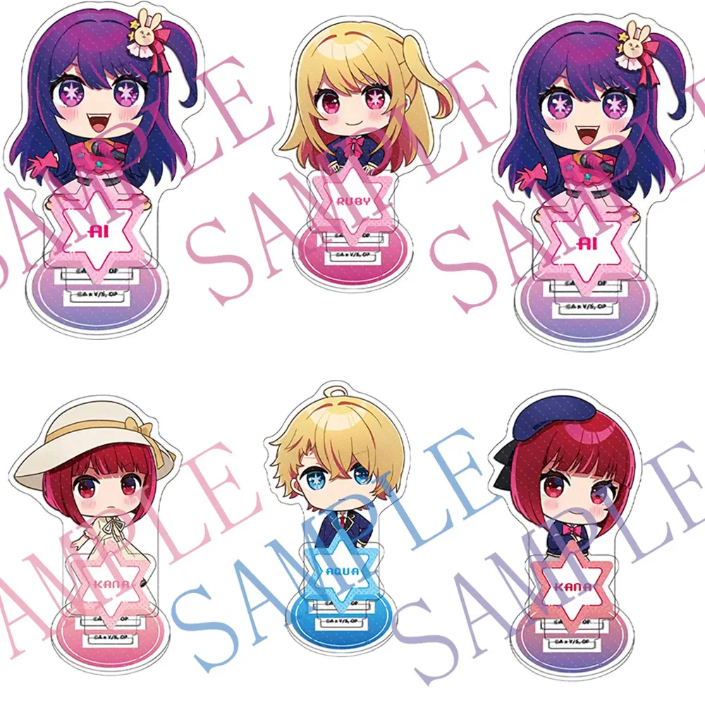 

Anime OSHI NO KO Figures Hoshino Rubii Hoshino Ai Arima Kana Cosplay Acrylic Stand Model Plate Desk Sign Toy