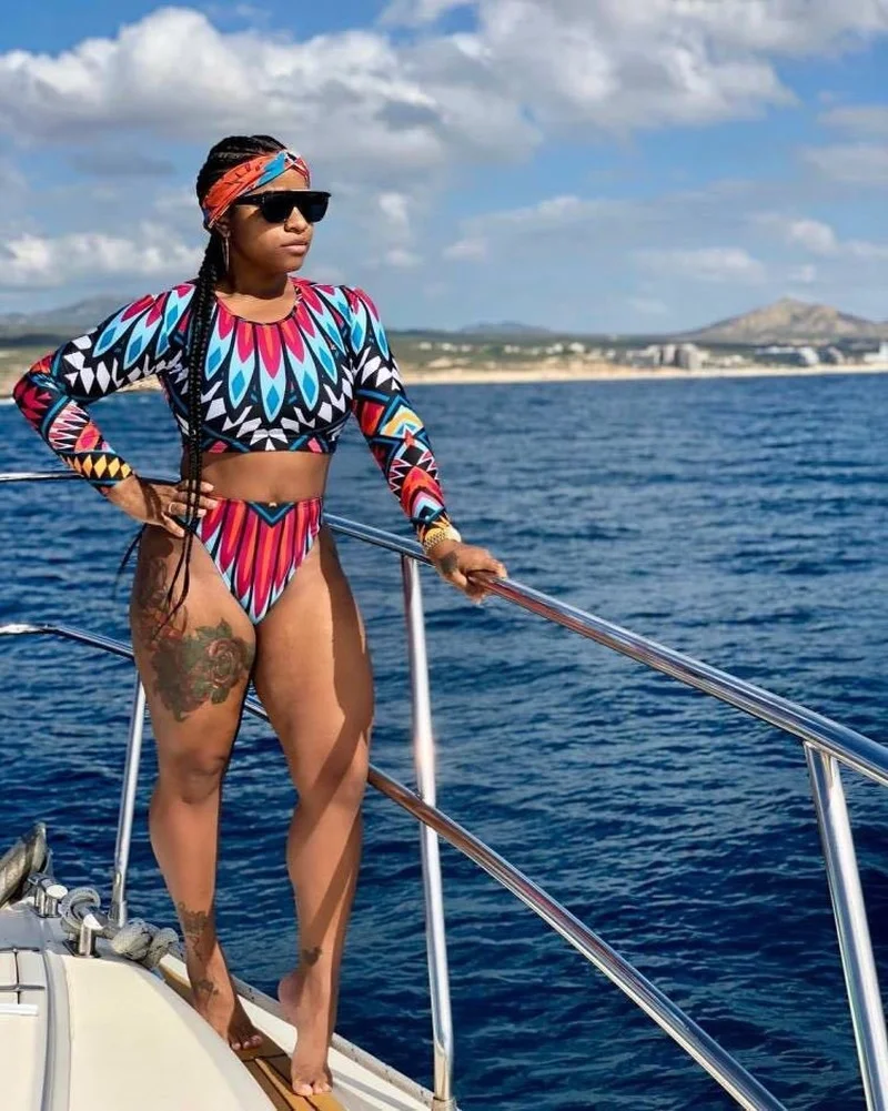 

2022 New Womens Sexy Push Up Bikini Set High Waisted Swimsuit African Bathing Suit Swimwear Summer Bathing Suit Beachwear