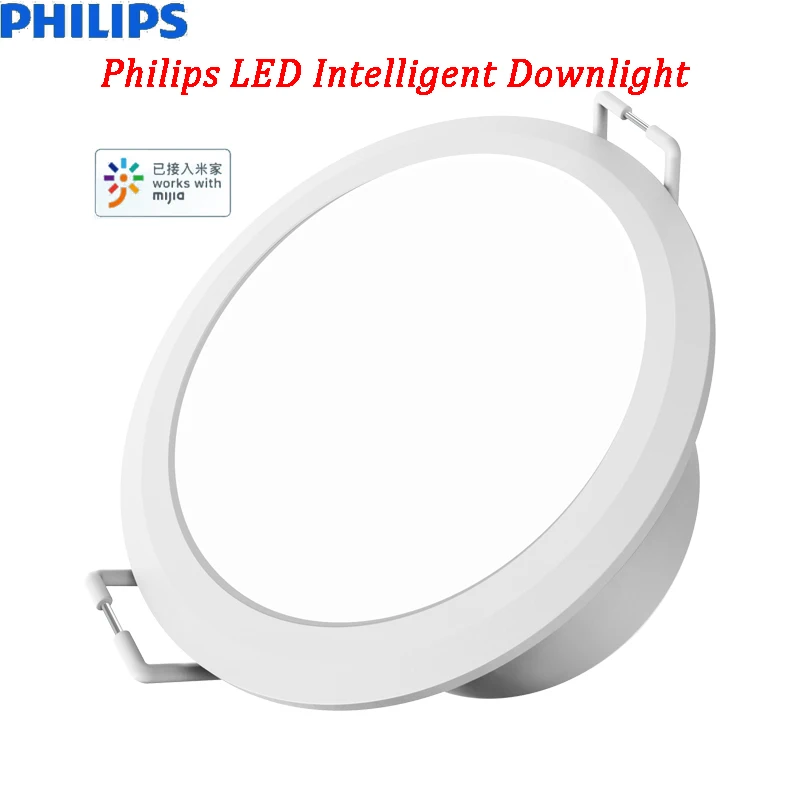 

Original Philips Smart Downlight Zhirui Light Dimming 220V 3000 - 5700k Adjustable Color Ceiling Lamp Work for Mijia Mihome App