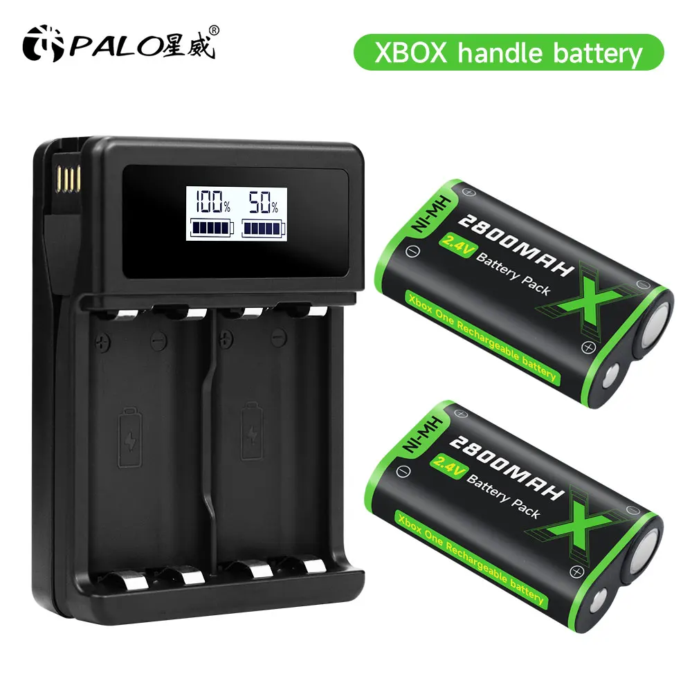 PALO 2600mAh аккумуляторная батарея для Xbox One контроллер X/S/Xbox X/S/Elite XBOX-ONE + USB зарядное