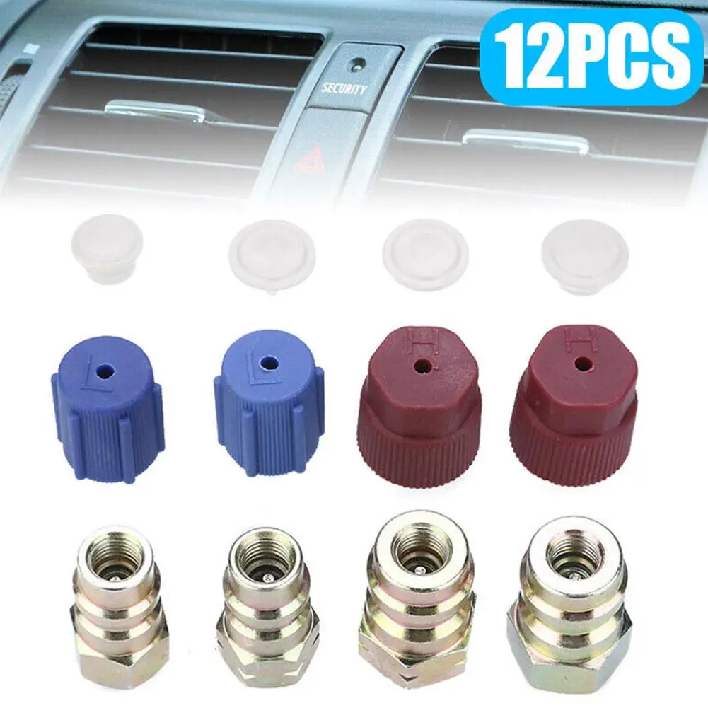 

Air Conditioning Adapter R12R22 Internal Thread 1/4SAE R134A Conversion Conversion Connector Low Pressure High Interface No K4X4