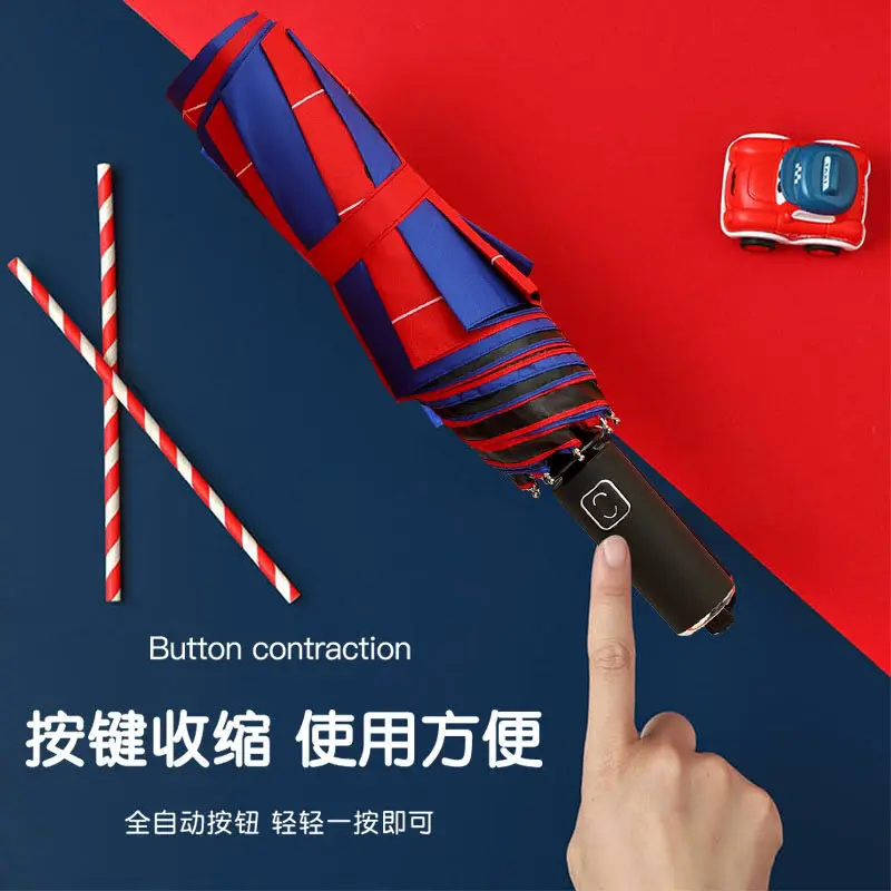 Детский виниловый Зонт Человек-паук портативный автоматический зонтик от солнца