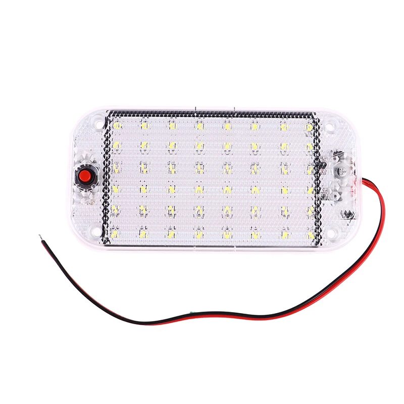 48 светодиодных панелей лампа для чтения в салоне автомобиля высокая яркость