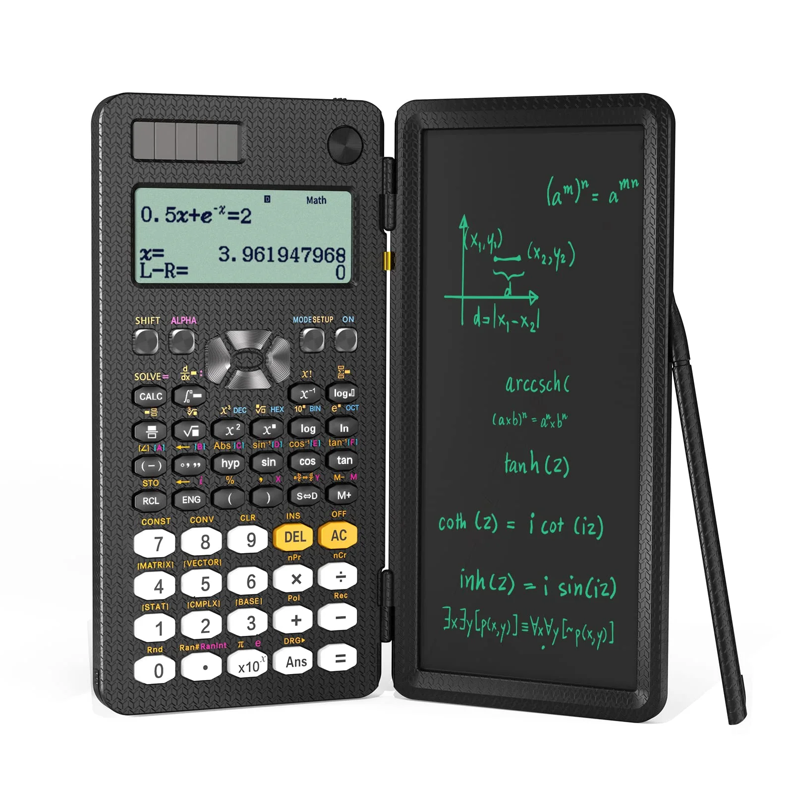 

6.5 inch Writing Tablet Drawing Board Sketchpad Toys Handwriting Board with 991ES plus Scientific calculator 417 functions