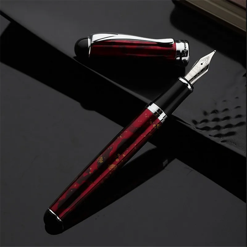 Ручка перьевая JINHAO X750 черная Канцтовары для школы и офиса чернильные ручки -