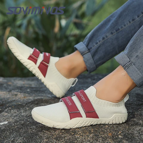 Широкие туфли унисекс для мужчин и женщин на открытом воздухе |   Нулевое падение |   Широкие модные кроссовки Минималистичная прогулочная обувь