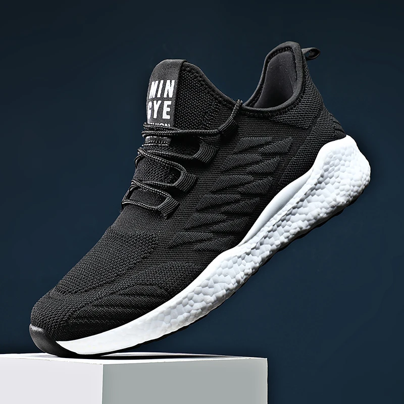 Мужские кроссовки для бега удобные спортивные трендовые легкие Прогулочные