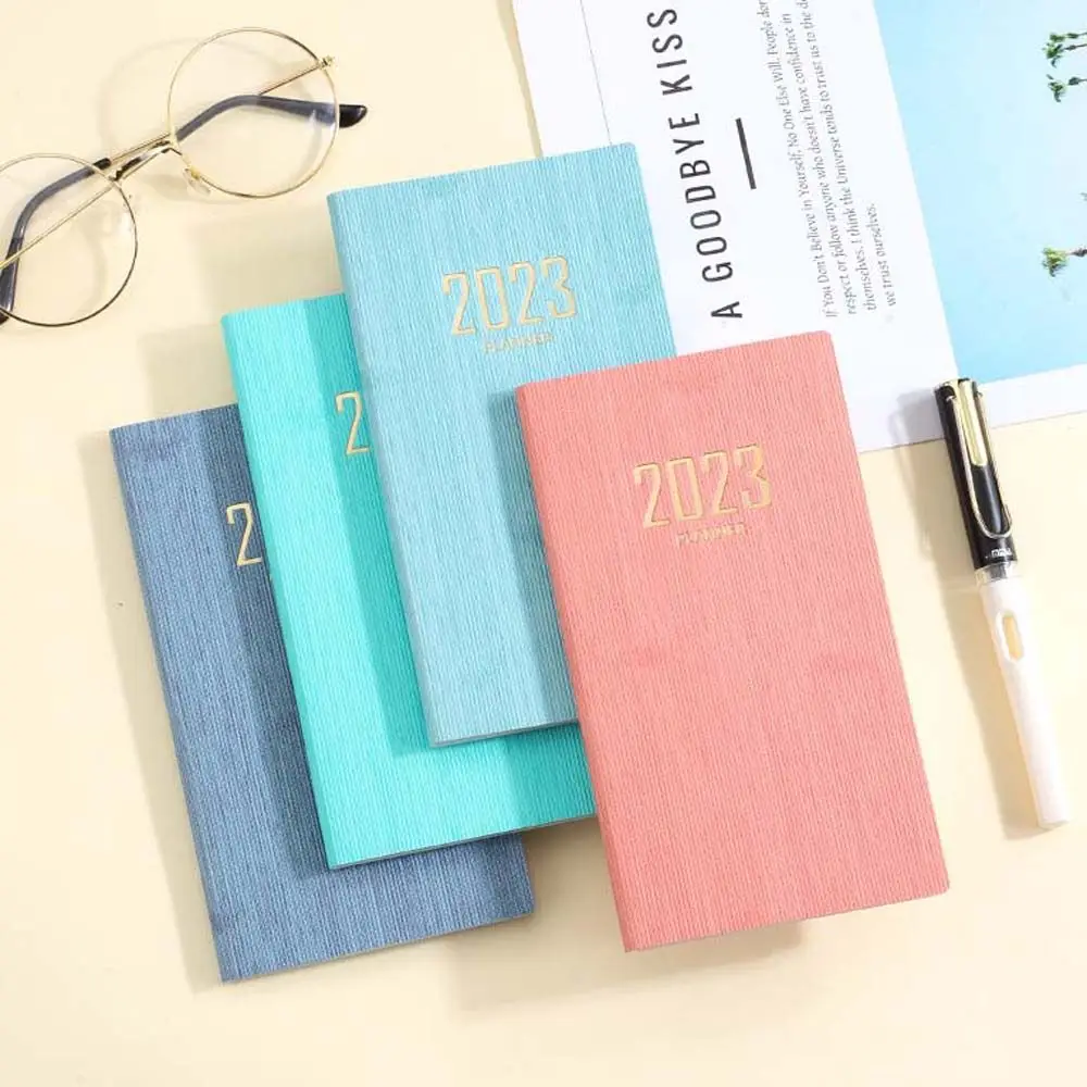 

Student Office School 365 Days Schedules Organizer Stationery Supplies 2023 Notebook A6 Notebook Agenda Planner Notepad