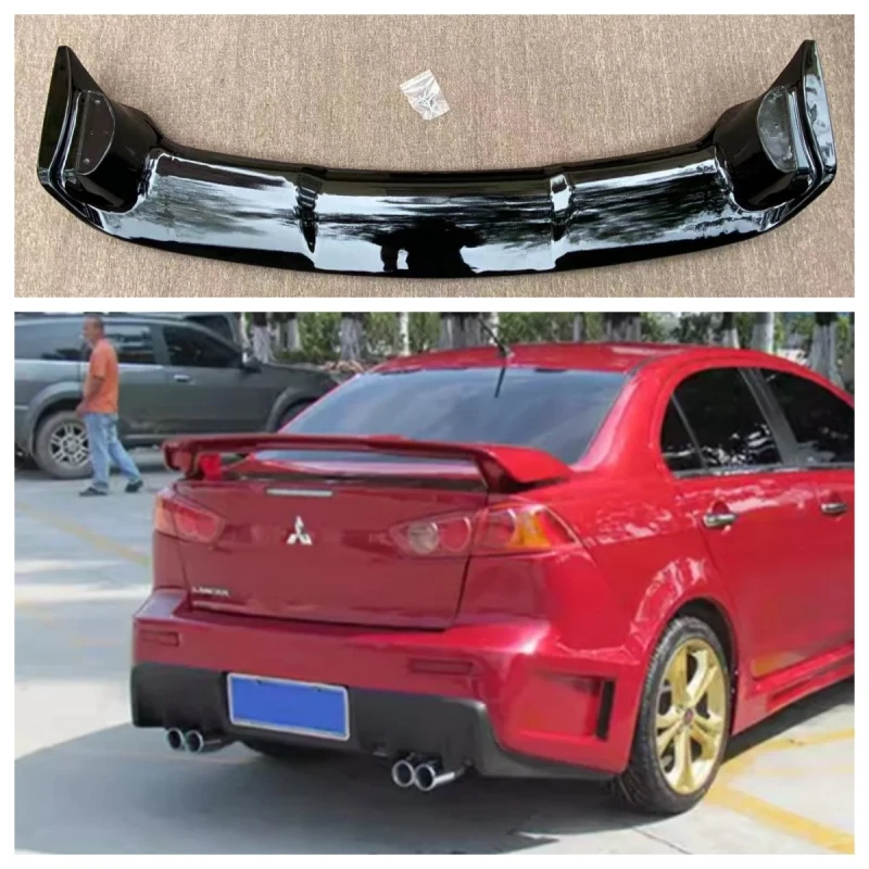 Спойлер для заднего крыла автомобиля из АБС-пластика Mitsubishi LANCER EVO 2010-2014