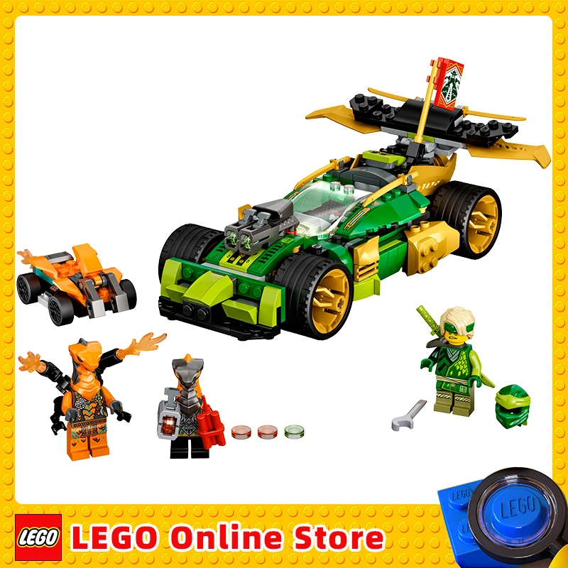 

LEGO & Lloyd’s Race Car EVO Children Building Blocks Toys 71762