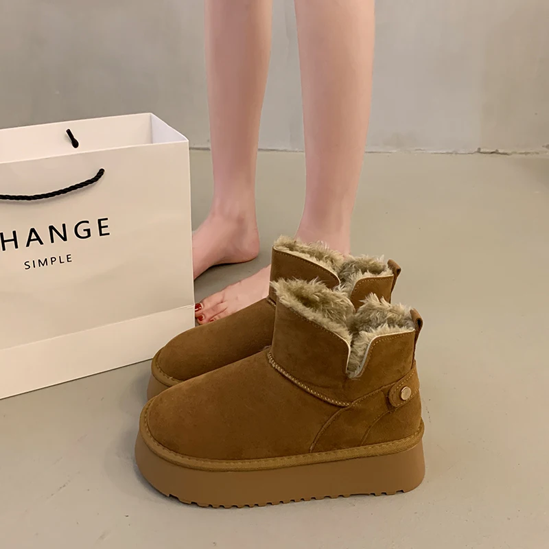 Сапоги Лолиты австралийская женская обувь женские зимние ботинки ботильоны 2024