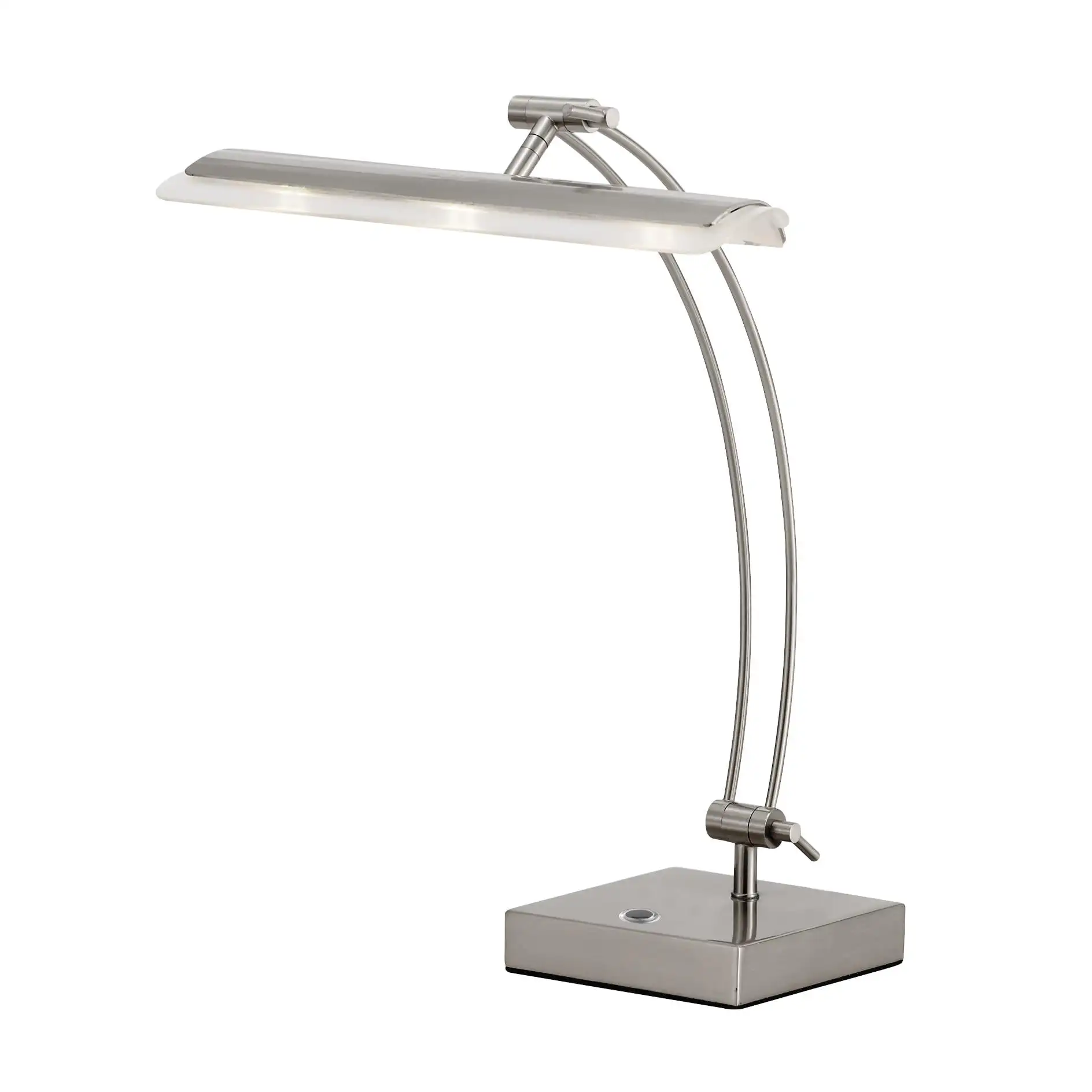 

Home Esquire Adjustable LED Desk Lamp 19'H Brushed Steel (5090-22 )