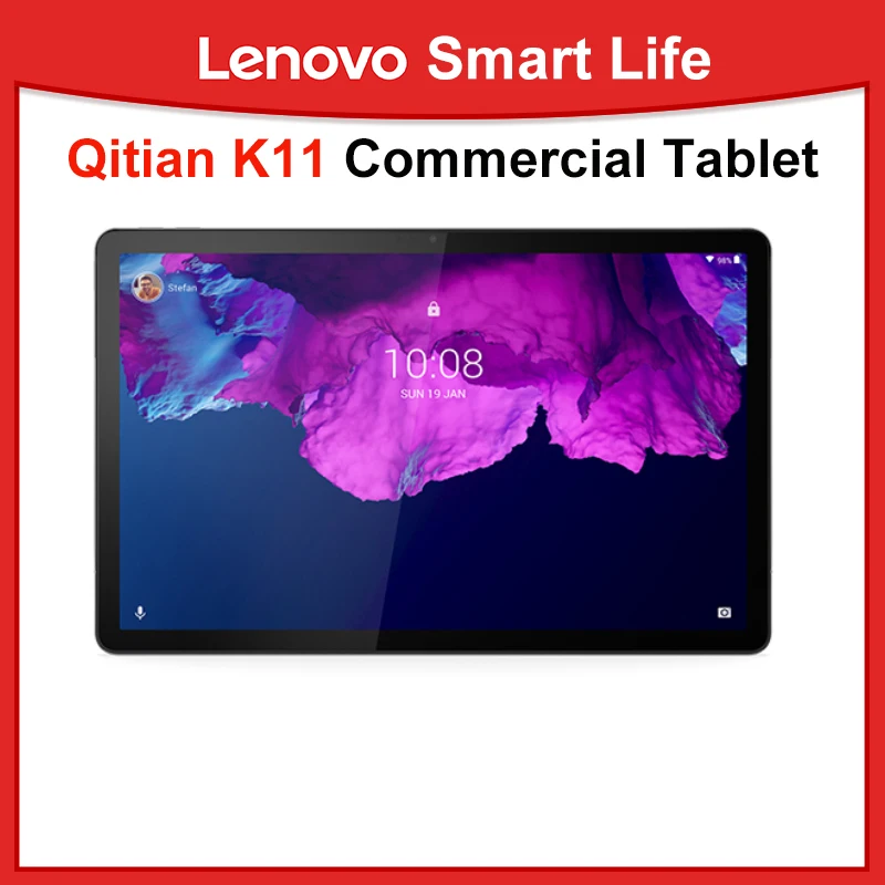 

Lenovo Qitian K11 Commercial Tablet 4+64G 6+128G MTK Helio G90T Android11 11.0-inch 2000*1200 TDDI LCD Front Camera 8MP