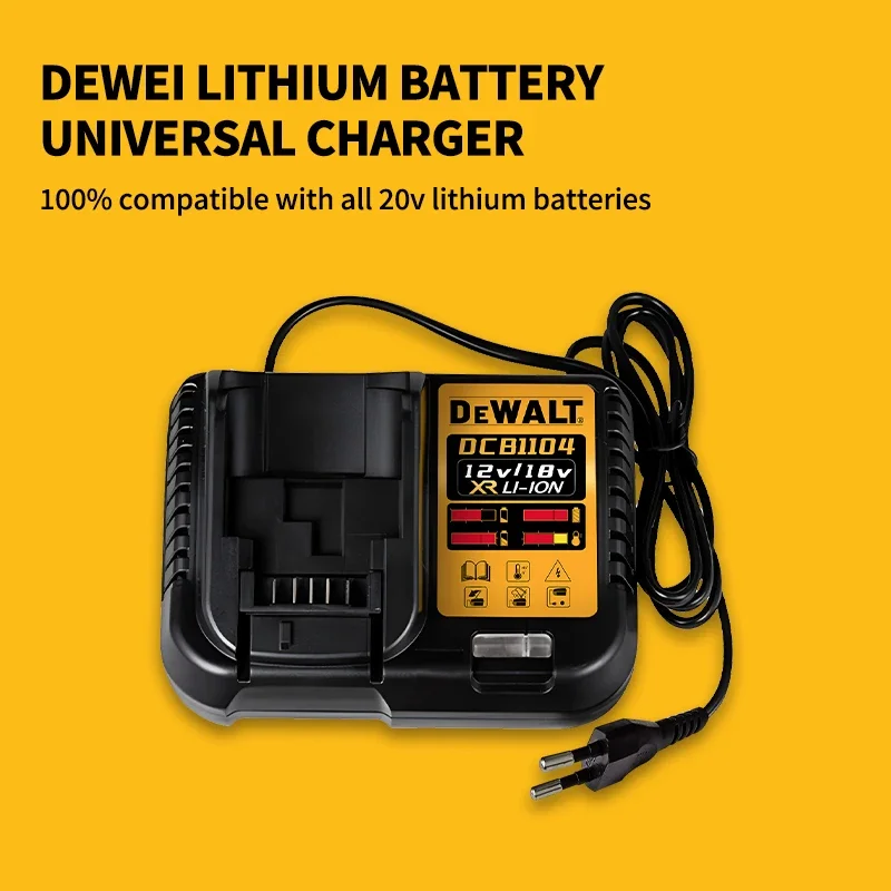 Оригинальная литиевая батарея Dewalt DCBP520 20 В 2 Ач перезаряжаемая легкая