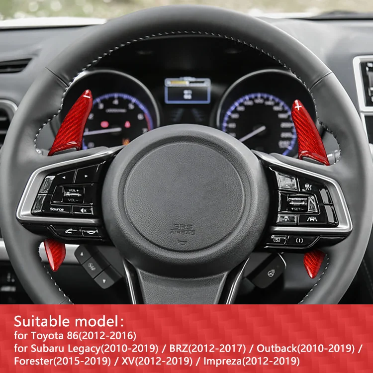 

Car steering wheel shift gear paddles DSG extender For Scion FR-S Toyota 86 GT86 Subaru BRZ XV Legacy Forester Outback Impreza