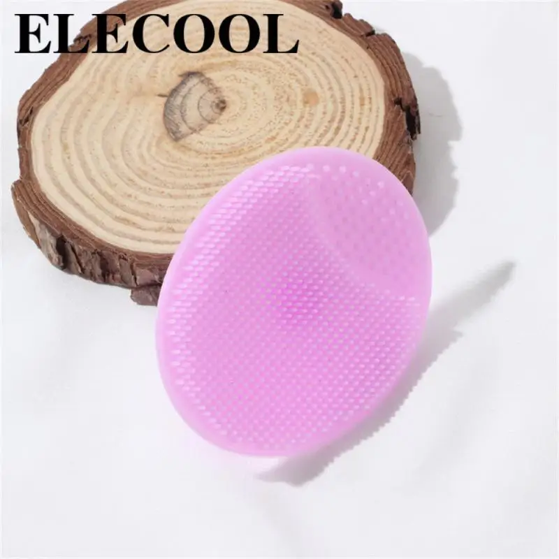 

Bath Massage Cleansing Brush Silicone Children Dandruff Bath Brush Durable Shampoo Brush Non-slip Multi-purpose
