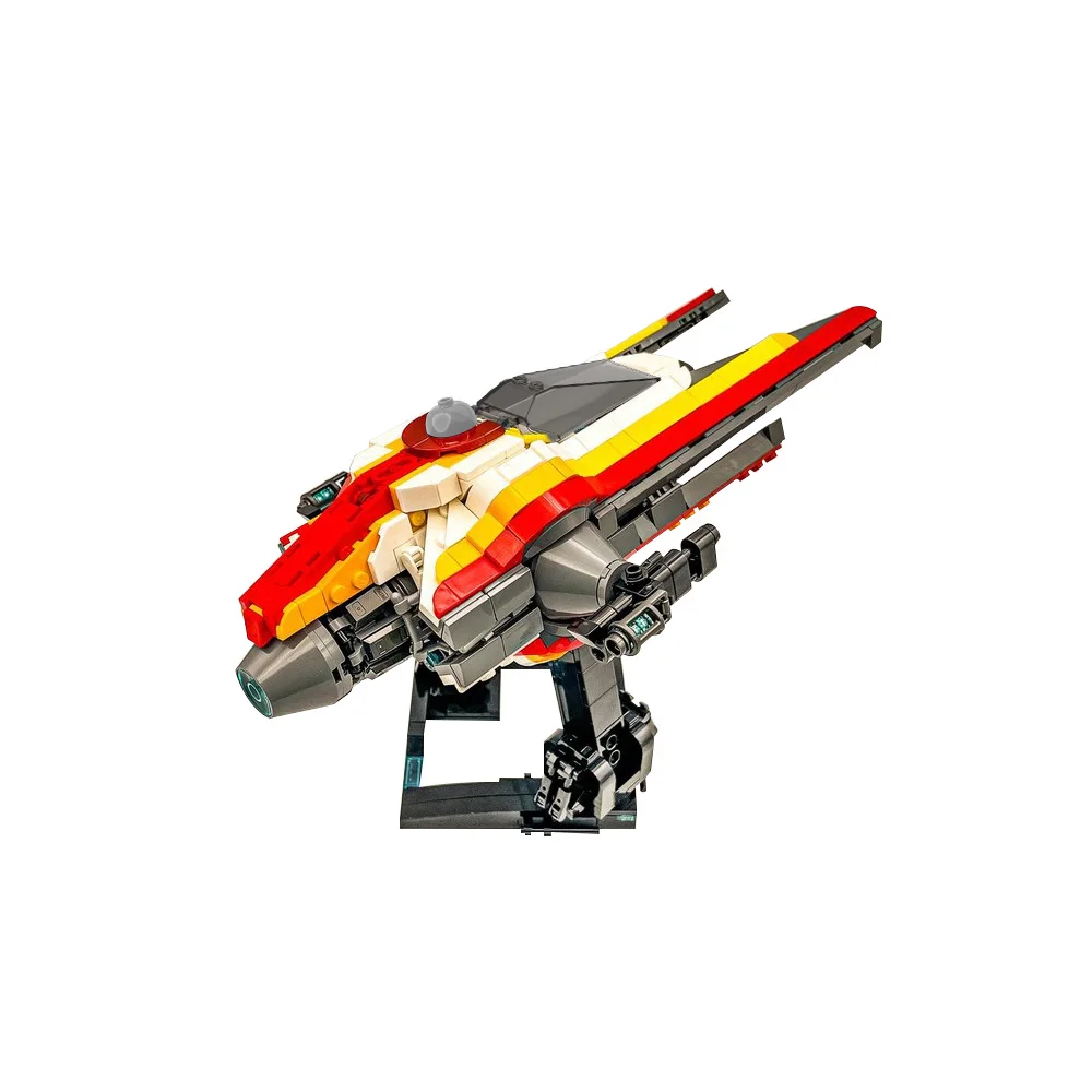 MOC Ayy Gida's M52X Starfighter Building Block U Wing Fighter Модель сращивания DIY Образовательная игрушка