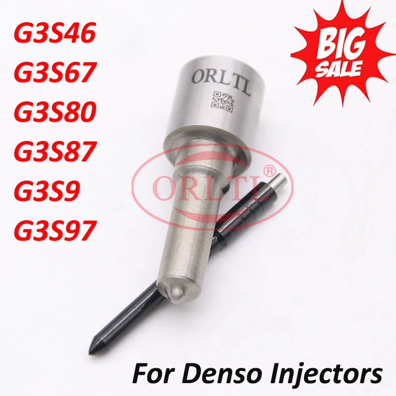 

Nozzle G3S46, G3S67, G3S80, G3S87, G3S9, G3S97 Use For Denso Injector G3 Type