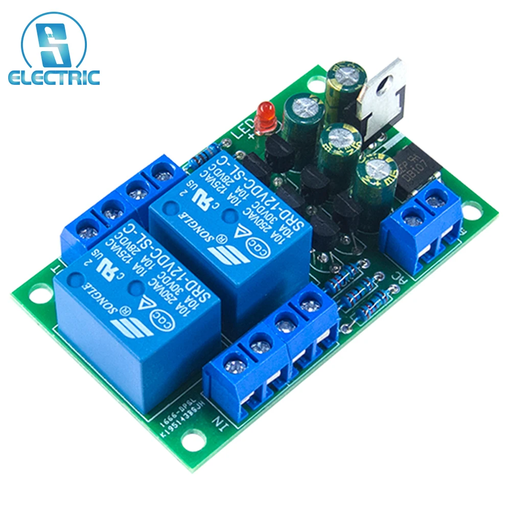 

DIY Soldering Practice Kit Power Amplifier Speaker Sound Protection Circuit Board Startup Delay Detection AC 12-15V