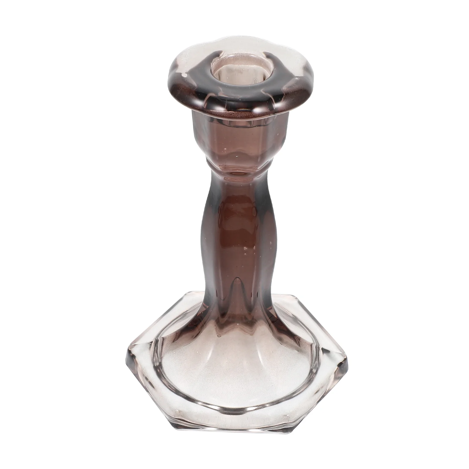

2pcs Elegant Glass Candle Holders Glass Tealight Candle Holder Ornament
