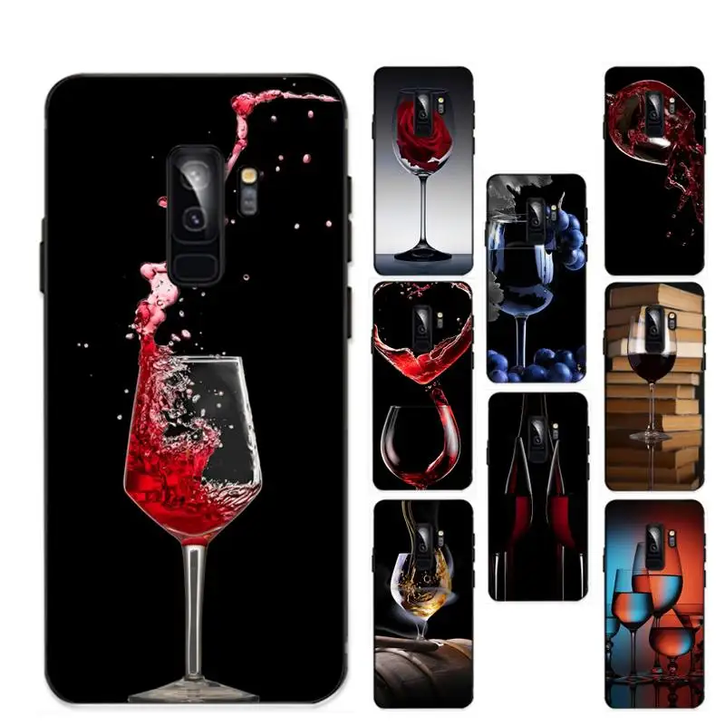 

Glass of wine Red Wine Phone Case For Samsung Galaxy S 20lite S21 S21ULTRA s20 s20plus S21plus 20UlTRA