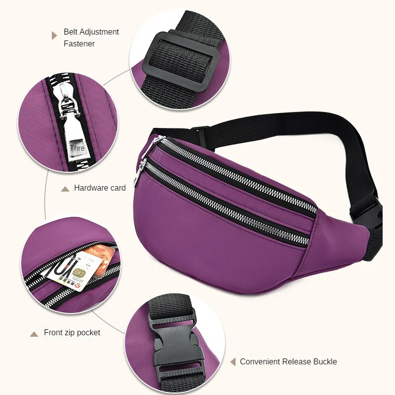 Cheap Price New Belt Chest Bag Fanny Pack Crossbody For Women Waterproof Waist Bags Ladies Travel Crossbody Chest Bag