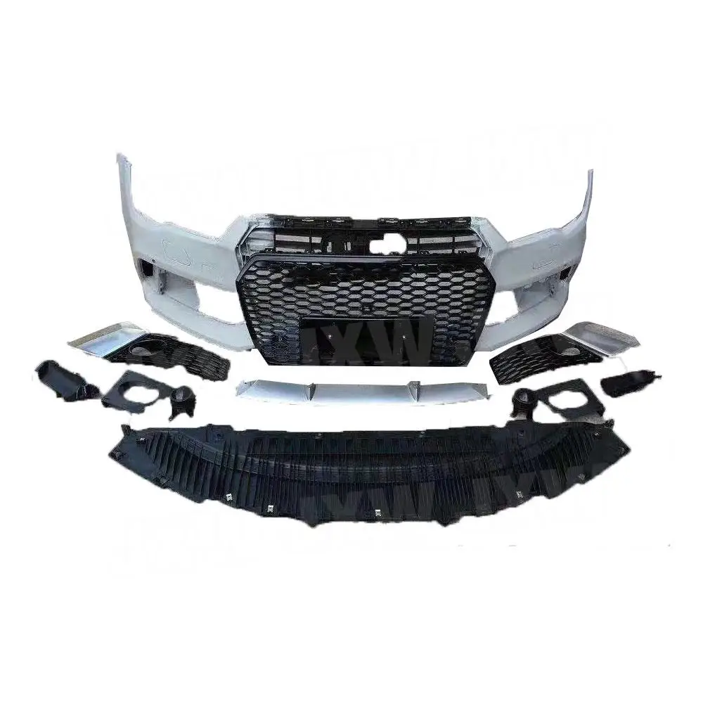 Комплект кузова из полипропилена неокрашенный автоматический передний бампер