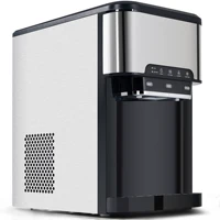 3 in 1 Water Dispenser with Ice Maker Countertop, Portable Cooler, Quick 6 Mins , Hot & Cold
