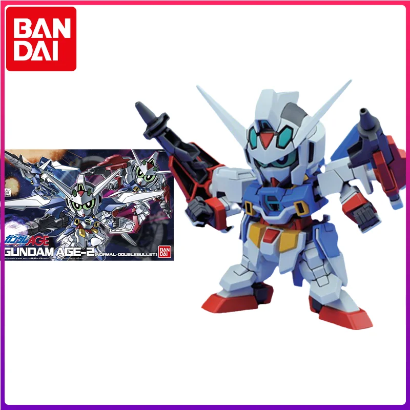 

Bandai Original Gundam Model Kit Anime Figure SDBB GUNDAM AGE-2 Action Figures Collectible Ornaments Toys Gifts for Kids