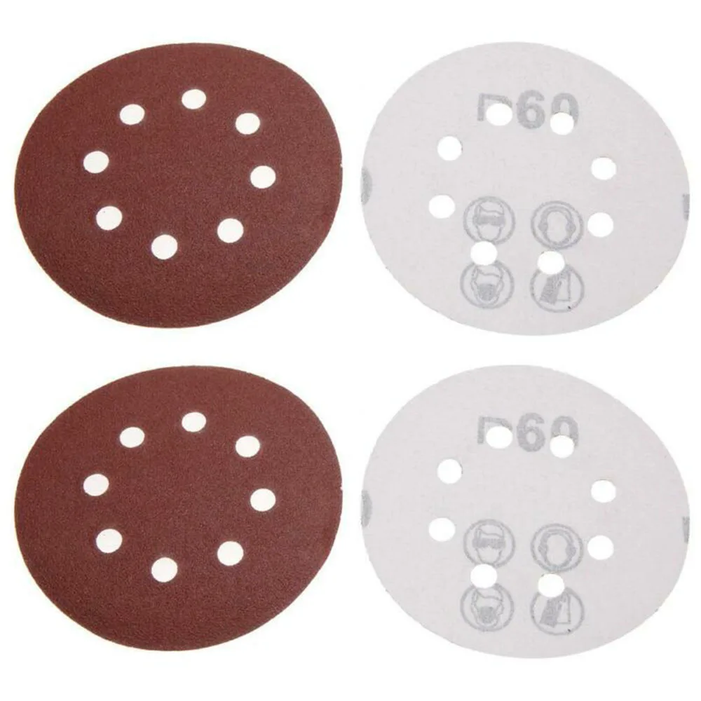 

Reddish Brown Silicon Carbide Sanding Discs Polishing Paper Pads 12.5cm/4.9inch 120 240grit Sandpaper 100 60 80