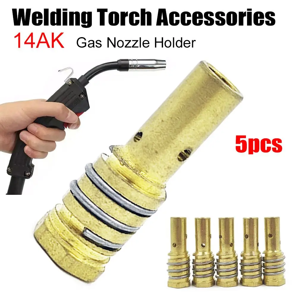 

Hot Sale MIG MAG Welder Welder Accessory MB14AK Assembly Connecting Rods Contact Tip Holder for 14AK Gas Nozzle Holder