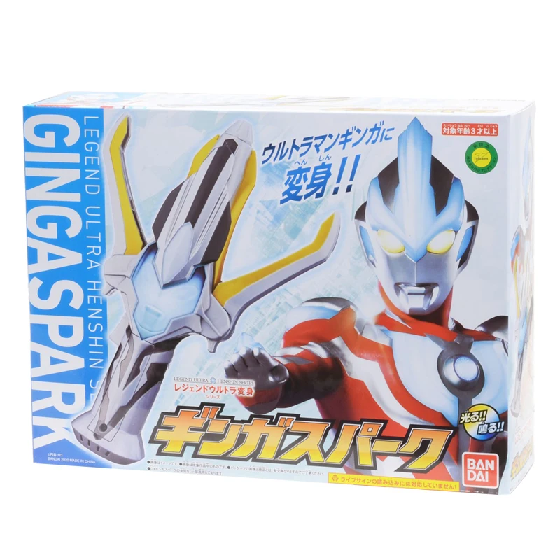Bandai Ultraman Morpher Galaxy Spark Aix Flash Супер Герой деформер игрушки Фигурки модели