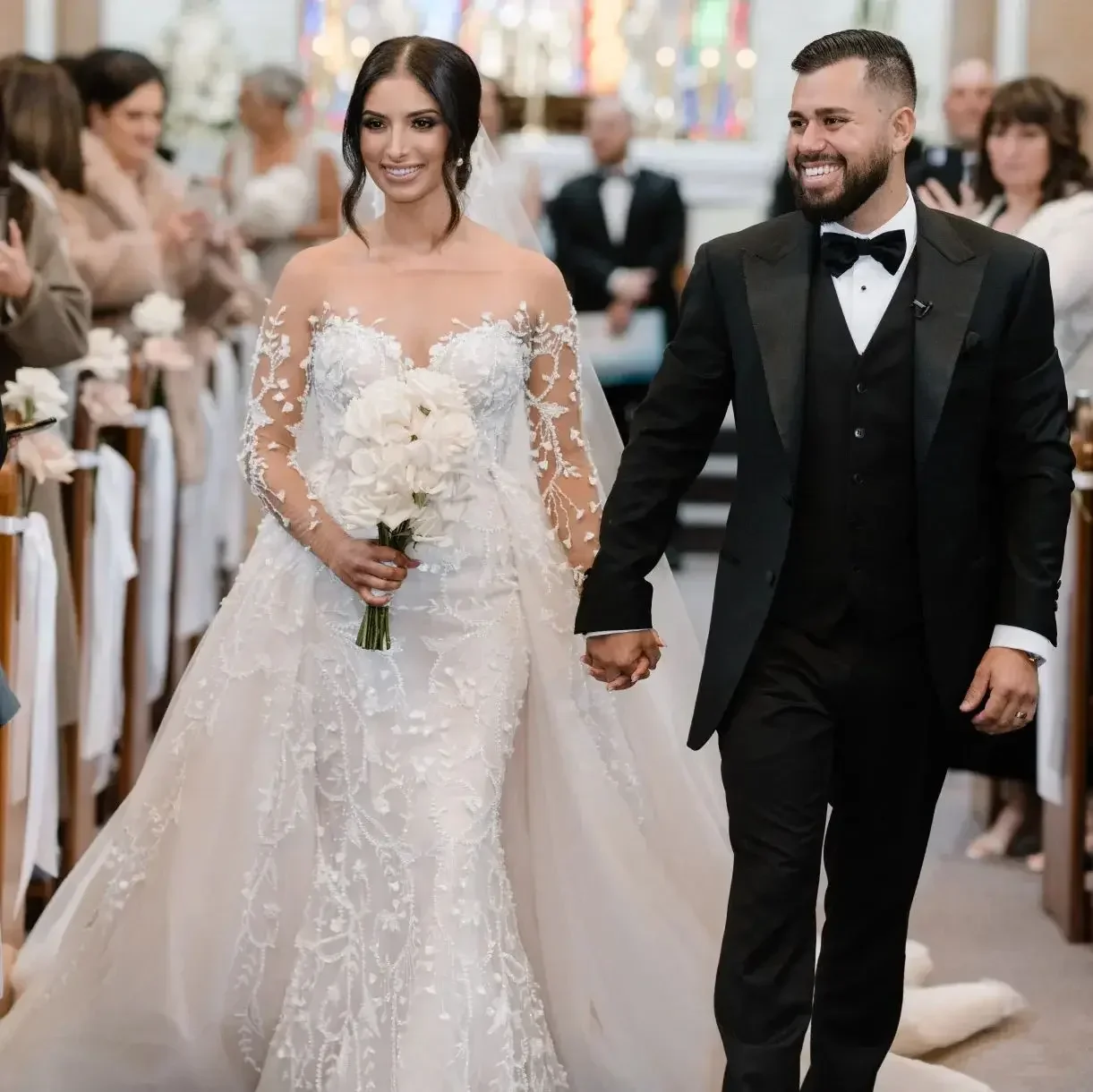 Высококачественное индивидуальное платье Vestido De Novia Desmontable Lace Wedding Noiva Sereia Robe Mariage
