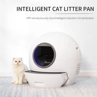 automatic smart litter box large cat toilet drawer type fully closed anti splash self cleaning litter box pet products caja gato