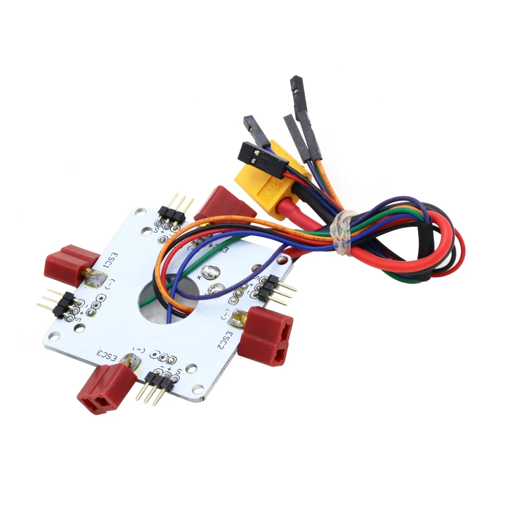 

1pcs APM PX4 4-Axis Power Distribution Board / ESC Connecting Board T / XT60 Plug For RC FPV Drone Multirotor Quadcopter DIY