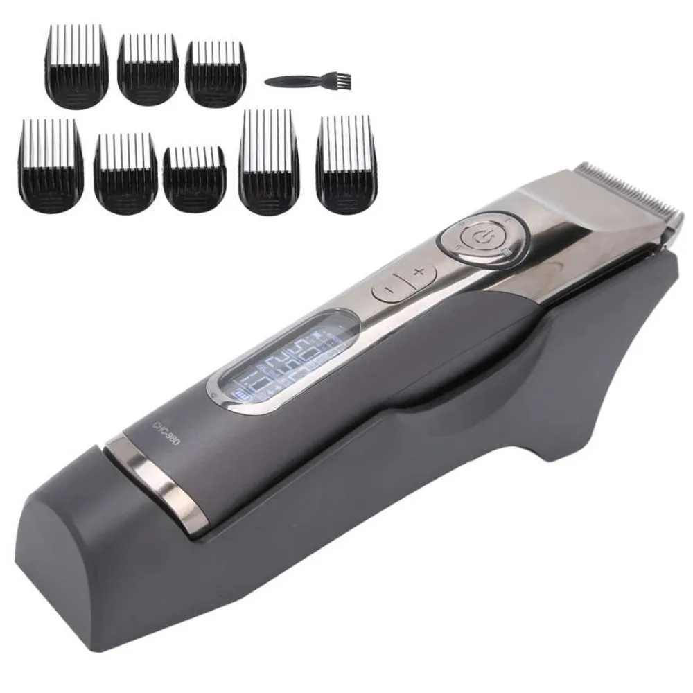 

Men's Household Hair Clipper Electric Pusher Rechargeable Electric Shaver Hair Cutting Salon Professional US Plug 100-240V