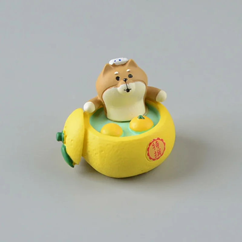 ZAKKA милые питьевые фигурки кошек Шиба-ину замачиваются в ванне модель из смолы