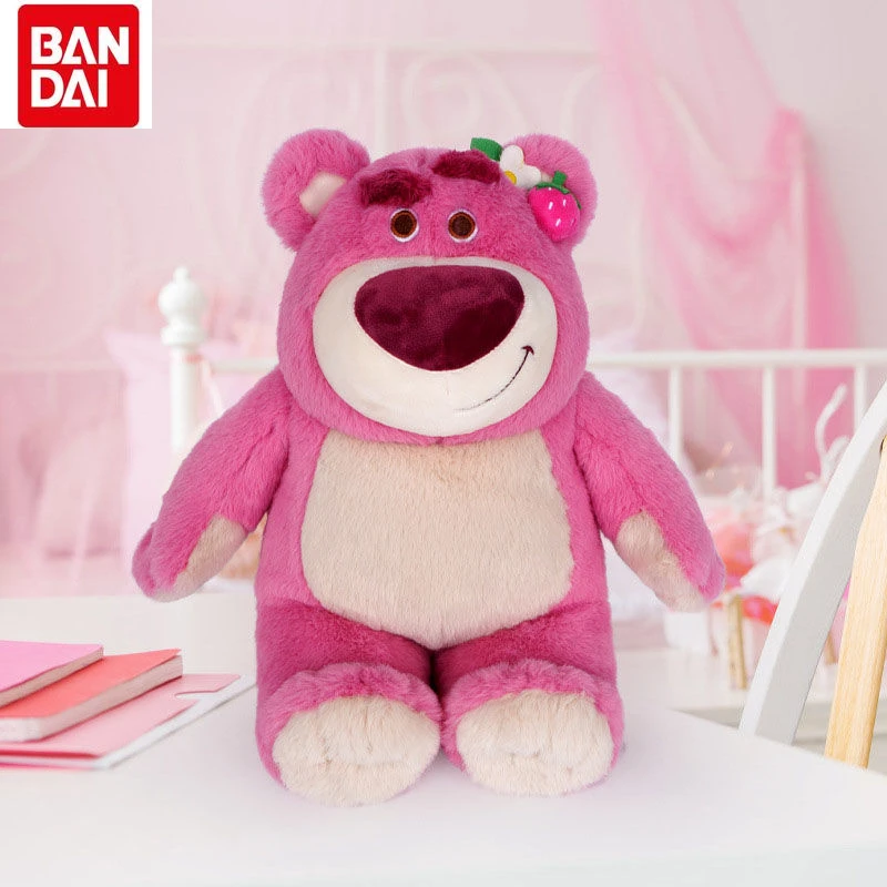 

Bandai Disney's New Lotso Cartoon Cute Doll High-end Doll Birthday Gift 25cm Children's Gift Student Reward Plush Toy Girl Gift