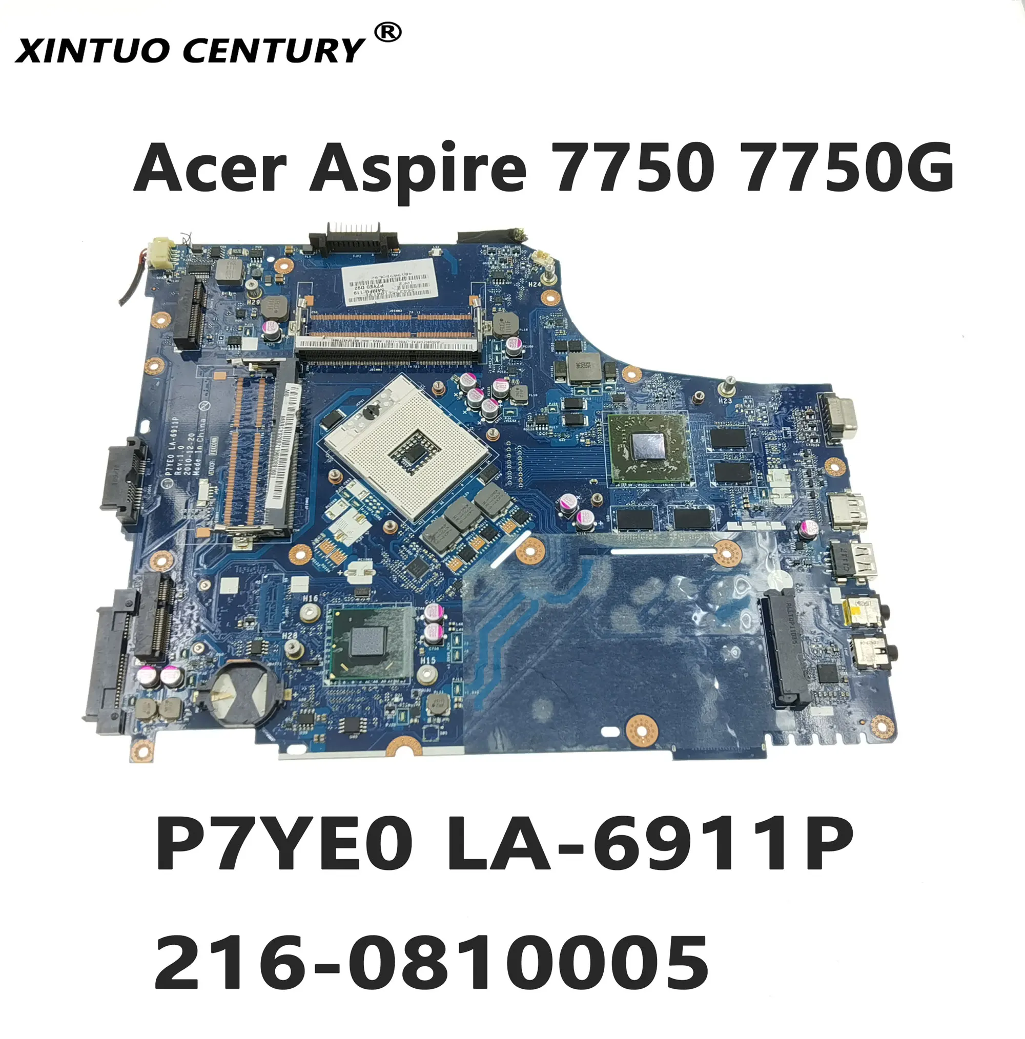 

MBRMK02001 MB.RMK02.001 Motherboard for Acer ASPIRE 7750 7750G Laptop Motherboard P7YE0 LA-6911P with 216-0810005 DDR3 100% Test
