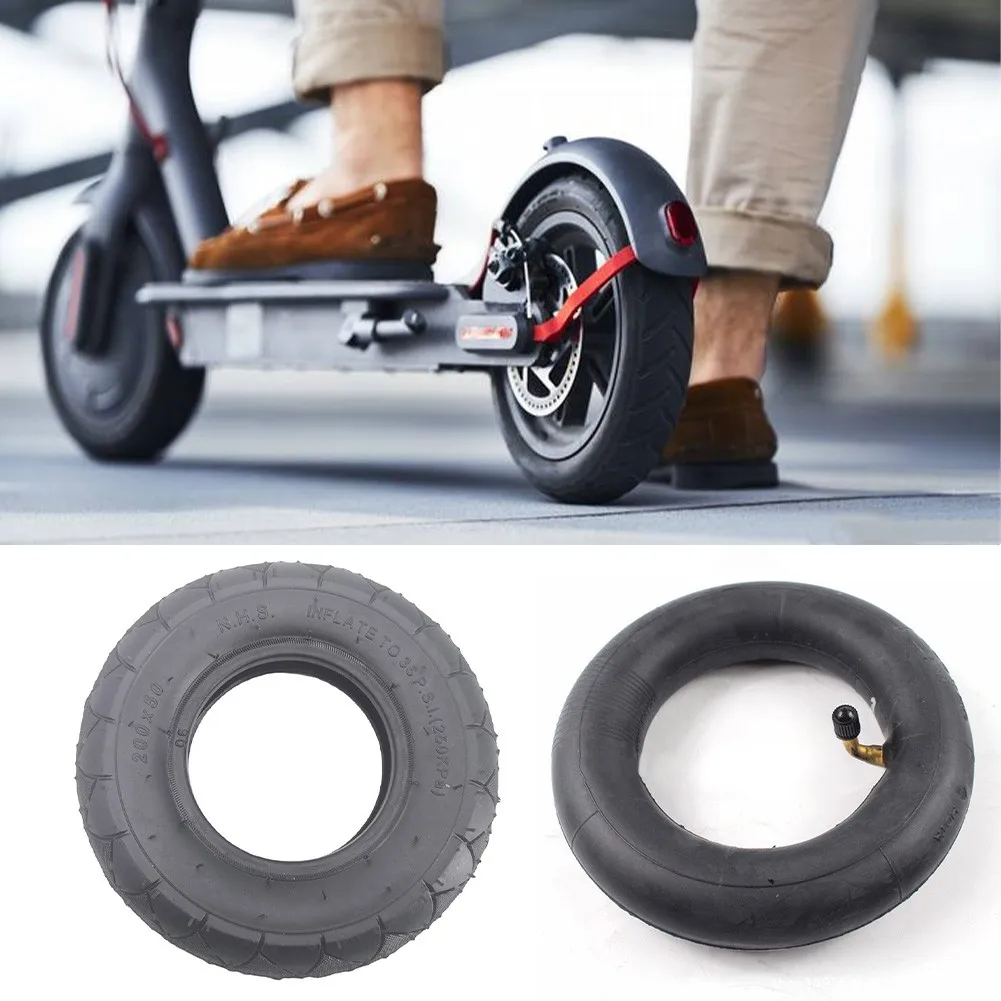 

200x50 36 PSI Rubber Tire Inner Tube For KUGOO/Dolphin Razor 8 Inch Electic Scooters Tire Inner Tube Pneumatic EScooter Accs